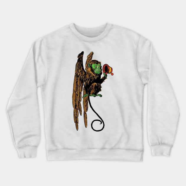 Wizard of Oz Flying Monkey Crewneck Sweatshirt by MasterpieceCafe